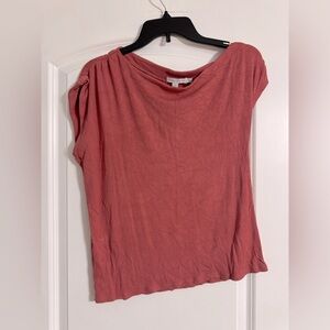 Women's Off the Shoulder Coral Top